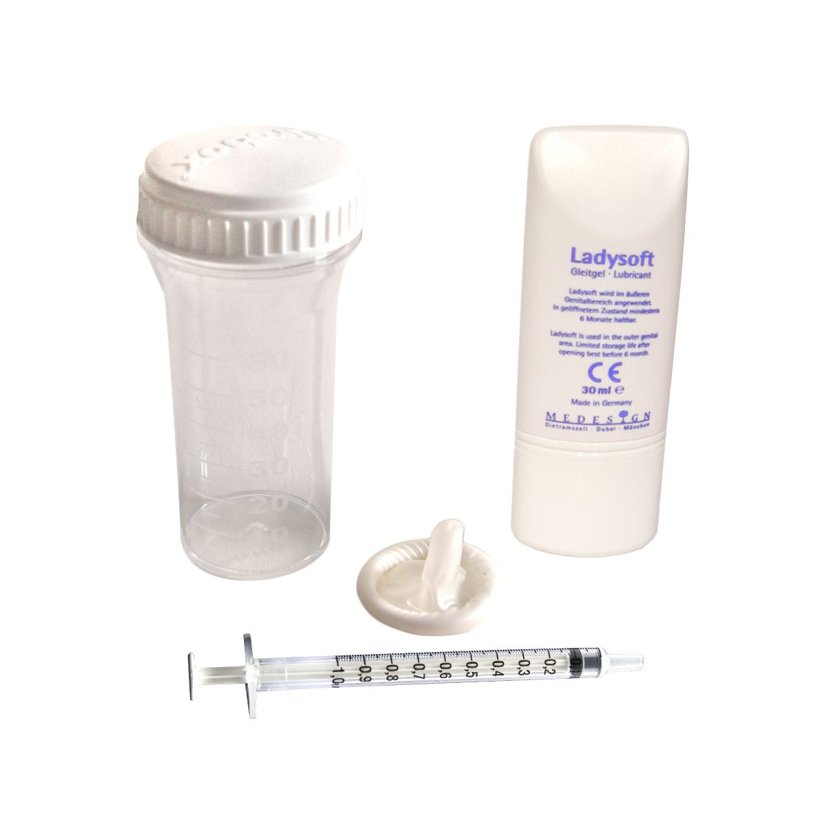 Inseminations-Set (Silikon-Kappe)