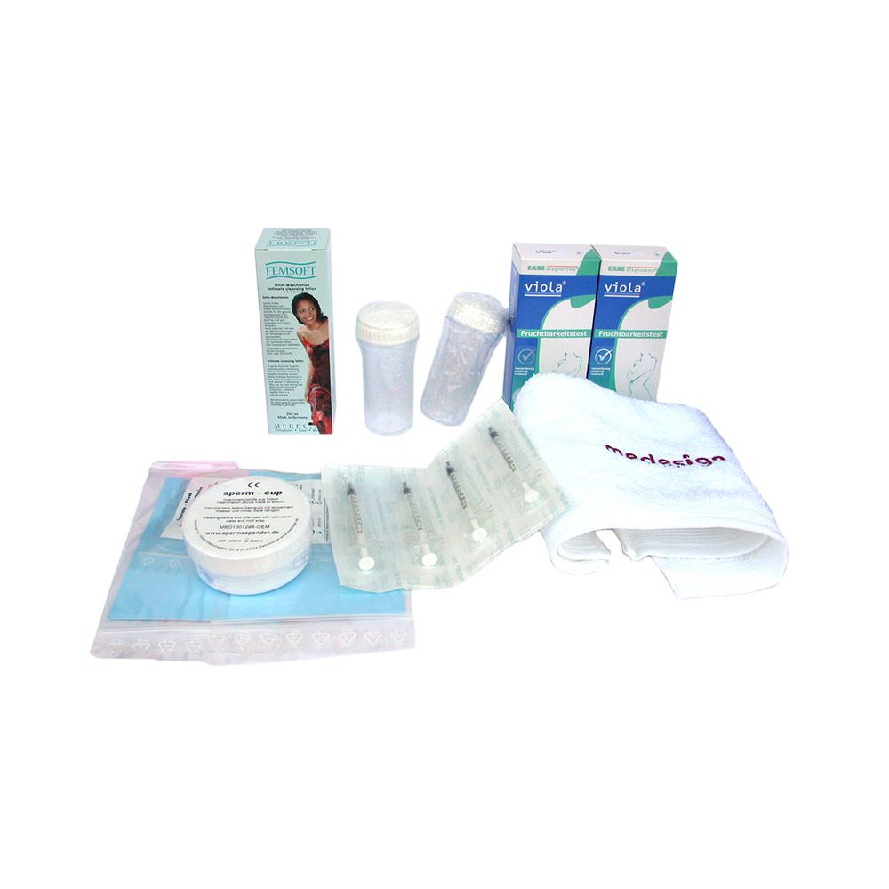 Set d'insémination (capuchon en silicone)