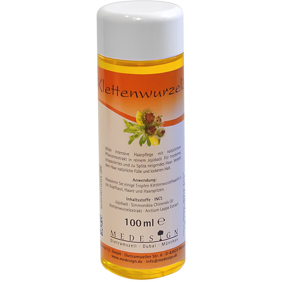 Huile de racine de bardane 100 ml