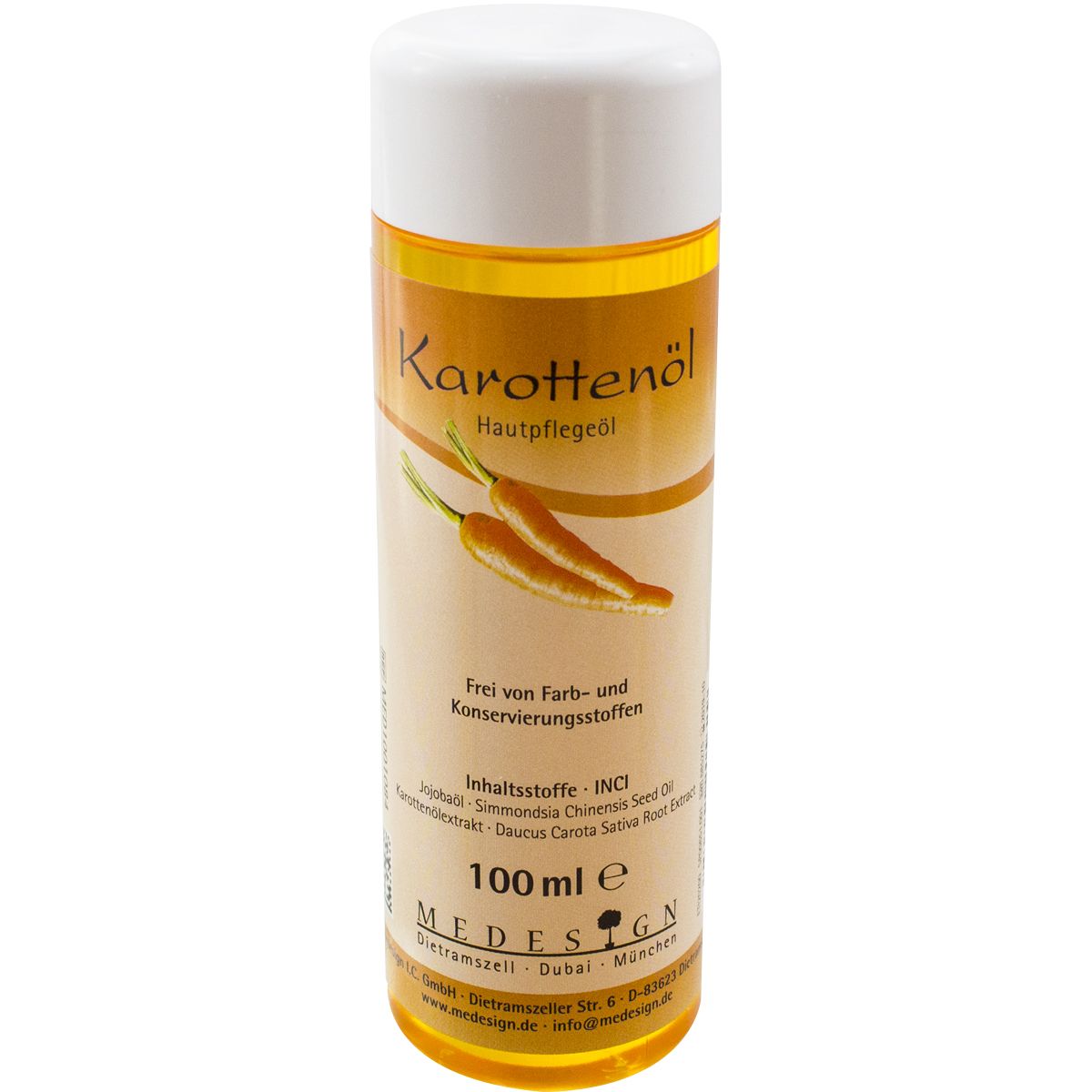 Huile corporelle de carotte 100 ml