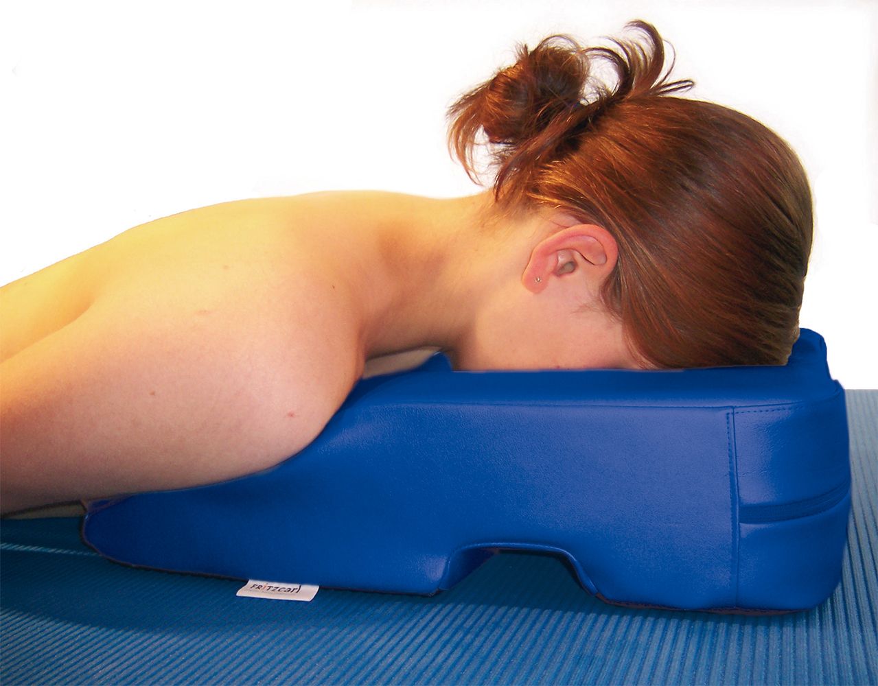 Bauchlagekissen für Therapie und Massage