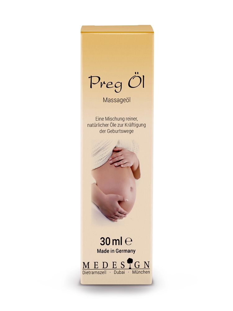 Preg Öl für Damm Massage 30 ml