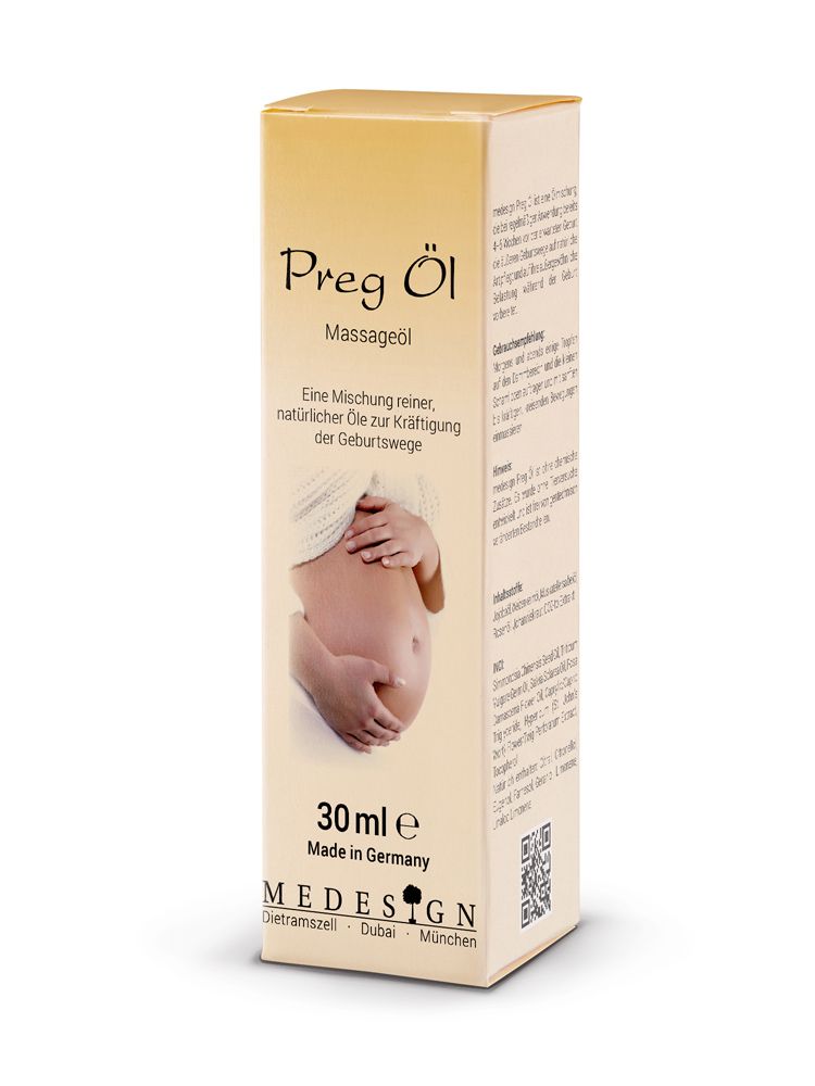 Preg Öl für Damm Massage 30 ml