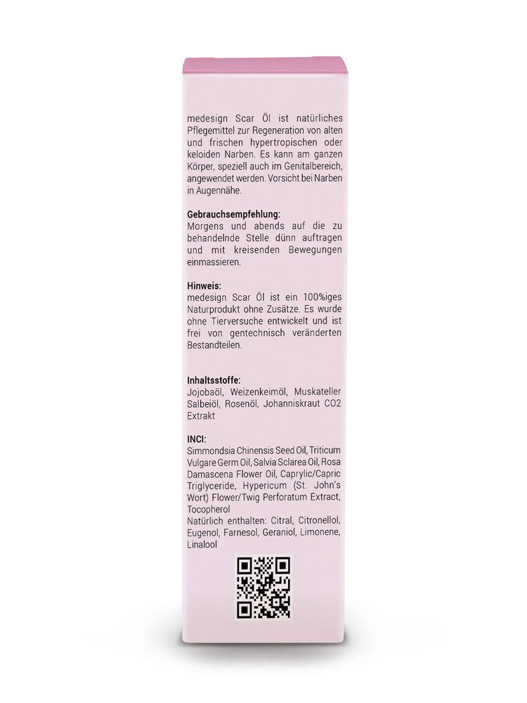 Huile de cicatrice pour massage des cicatrices 30 ml