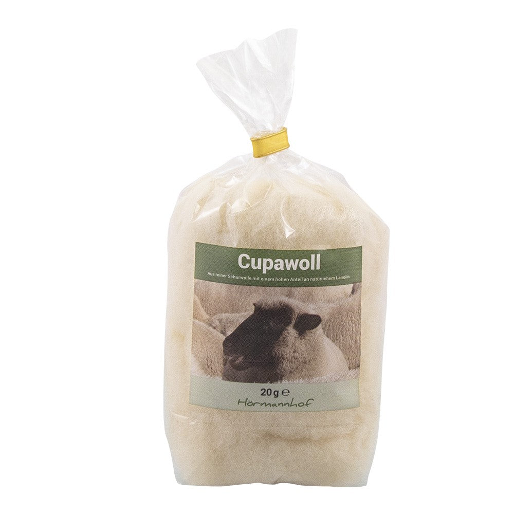Cupawoll Fettwolle Lanolin