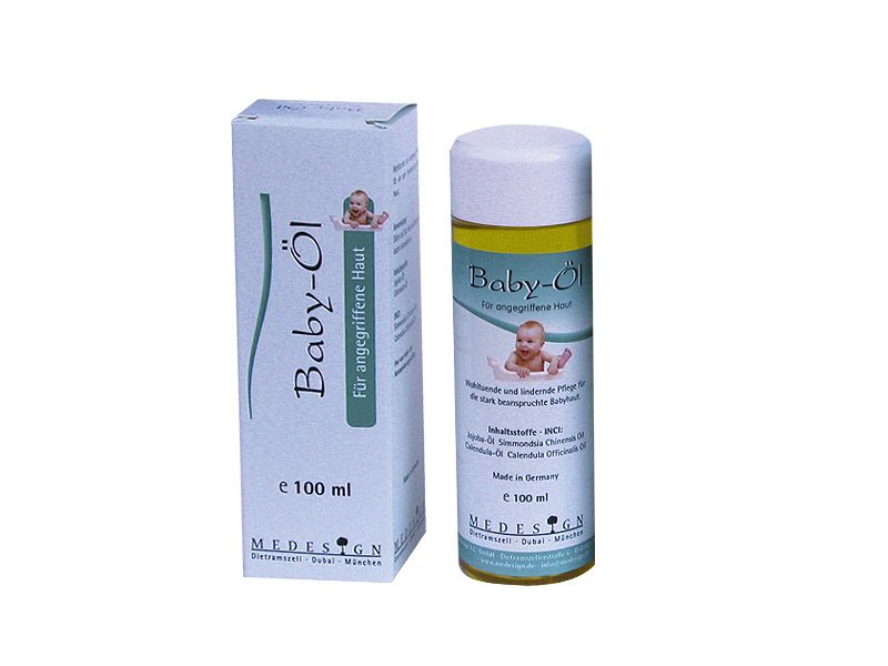 Huile pour bébé au calendula 100 ml