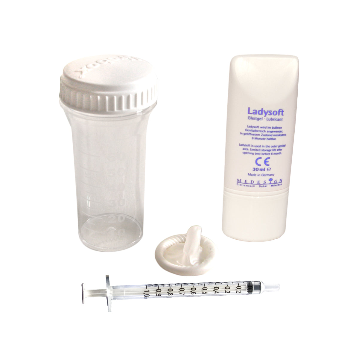 Inseminations-Set (Silikon-Kappe)