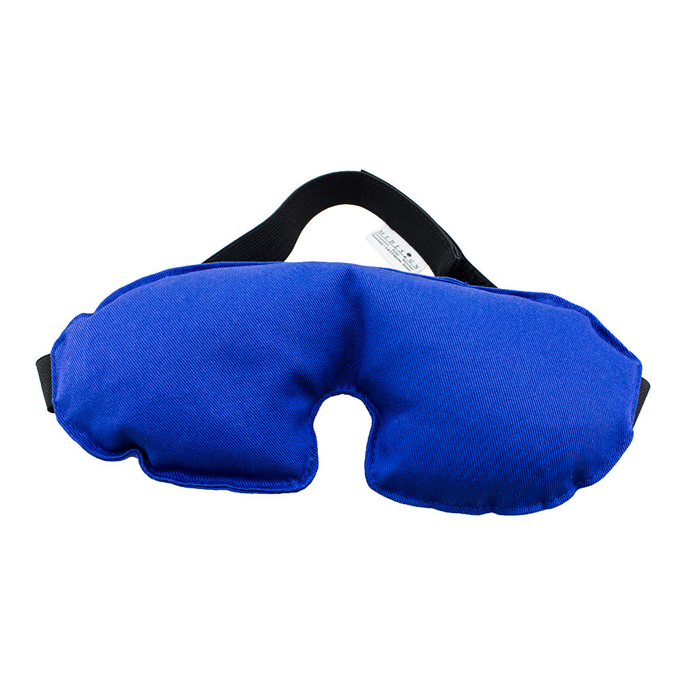 Augenkissen Dinkelspelz blau