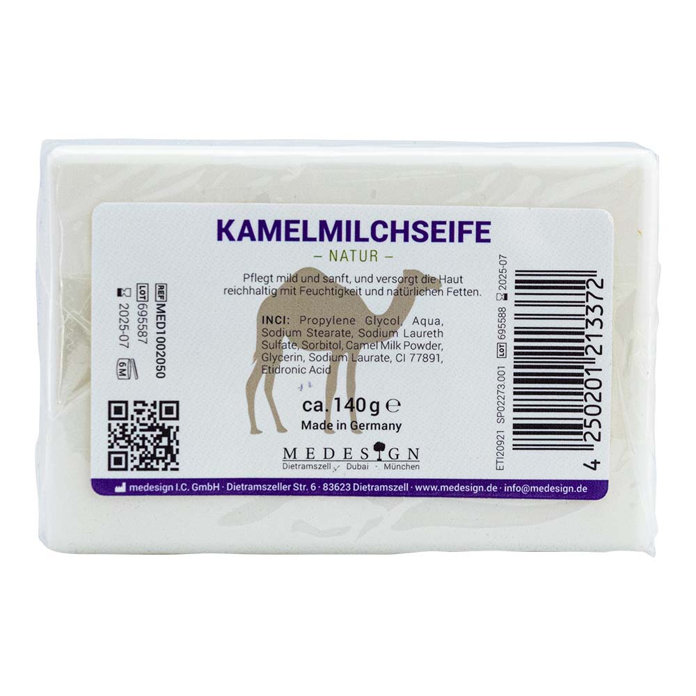 SF Waschstück Kamelmilch Natur ca. 140 g